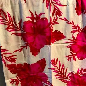 Beach Pool Cover Up Wrap Tropical Pink LIKE NEW OS FIND SALE OS ONE SIZE